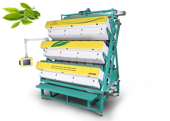 Ultra Low Air Consumption Tea Color Sorter Low Damage Rate