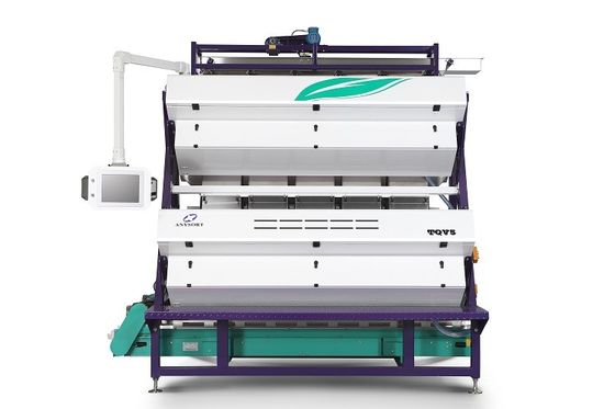 LED Optical Agricultural Tea Leaves Color Sorter / Selecting Machine