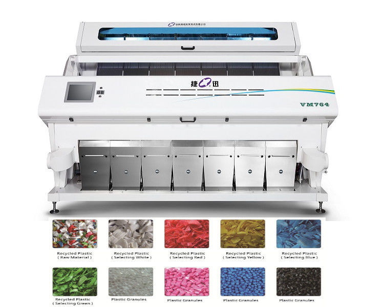Full Color Optical Plastic Color Sorter For Sorting PP PE PVC ABS Flakes
