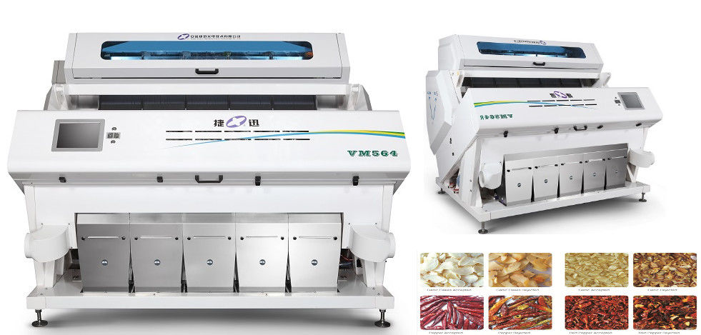 High Reliability Color Sorter Machine For Processing Garlic Flakes