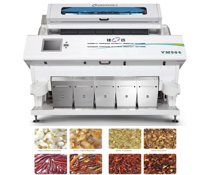 Intelligent Color Sorting Machine Large Capacity For Grading Dried Onion