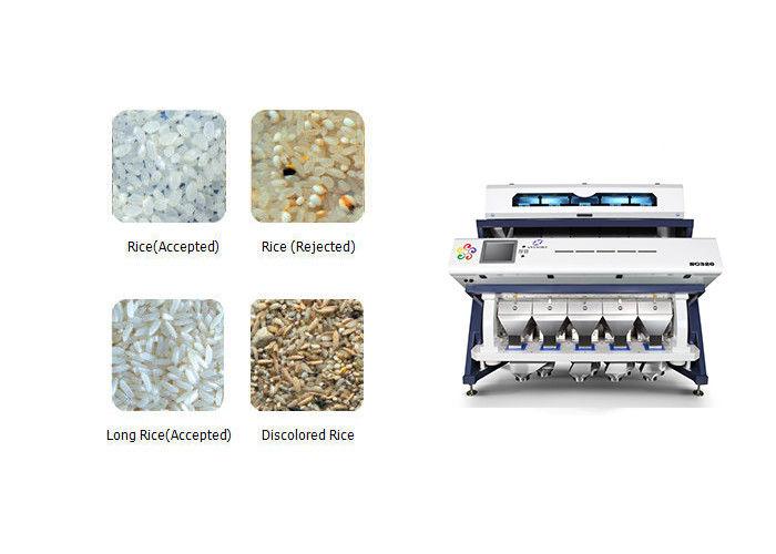 Intelligent Multifunction Rice Color Sorter Machine With AI Control