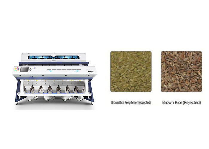 Industrial 7 Chutes Black Rice Sorting Machine With Cloud Technology