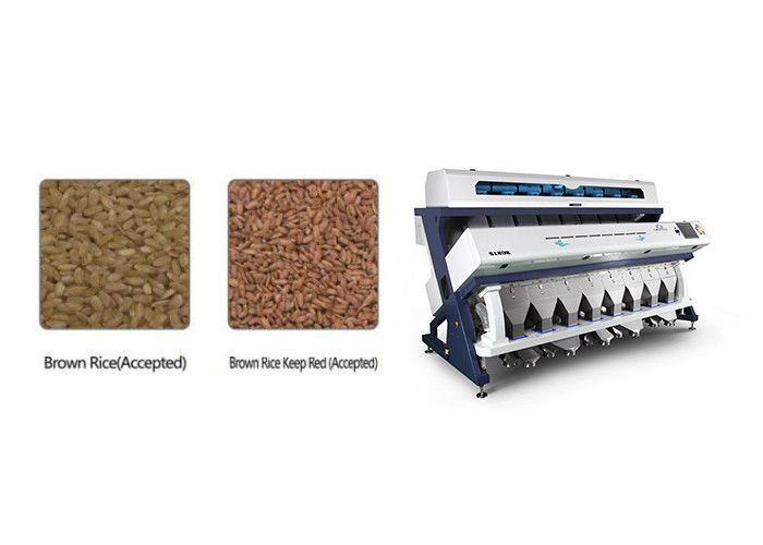 8 Chute Parched Millet Parboiled Rice Color Sorter