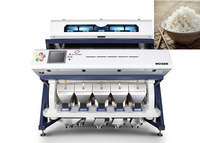Multifunctional Full Automatic 25000kg/H Millet Rice Color Sorter