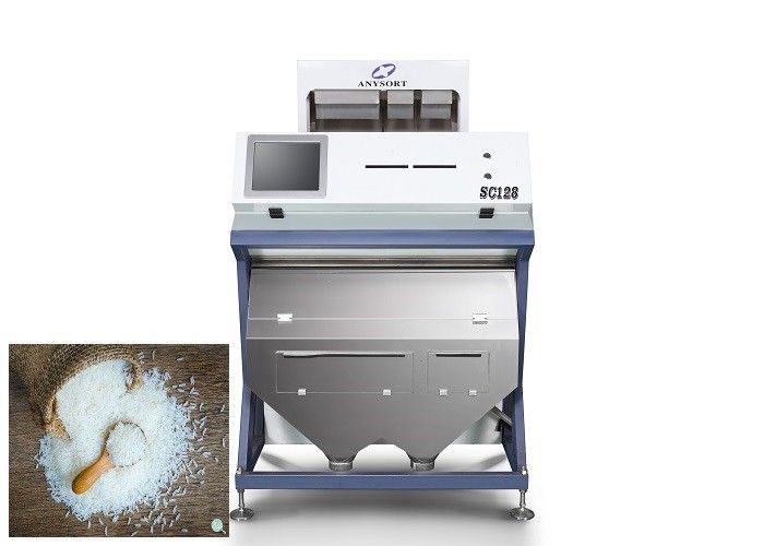 CE accurate identification HD Scanning Self Cleaning Rice Color Sorter