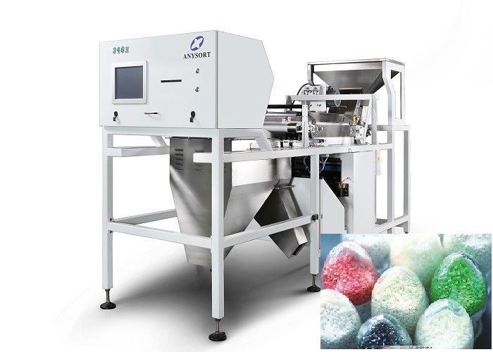 Large Particles OSRAM Recycled Plastic Color Sorting Machine