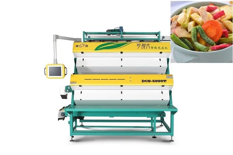 900kg/H Instant Food  Carryover Vegetable Sorting Machine  Metalic Structure