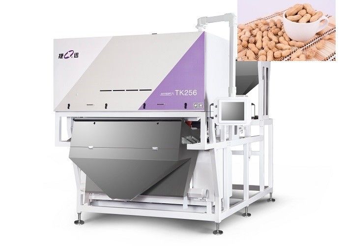 20T/H Carryover  Optical Peanut Color Sorting Machine Eco Friendly