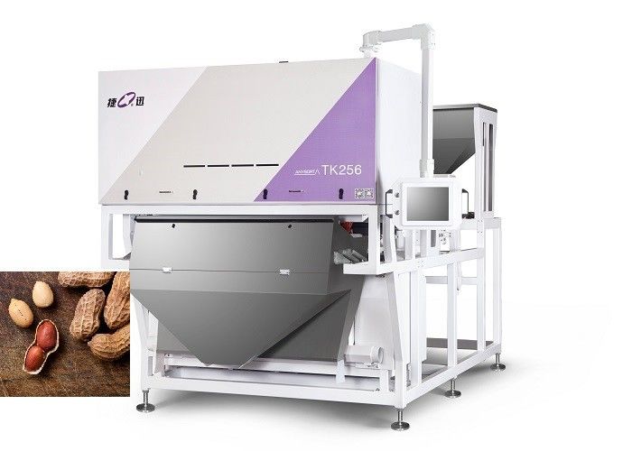 1600HZ Valve LED Nuts Color Sorter Remote Control With Non Pollution