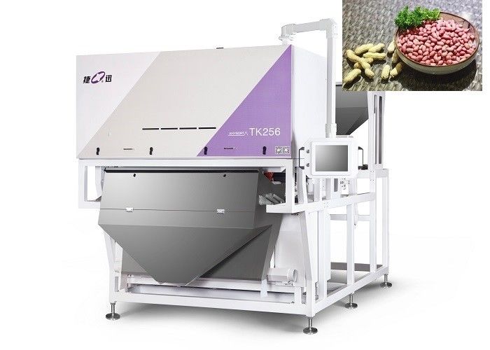 15T/H Peanut Belt Type Color Sorter  High Dimensional Image Acquisition