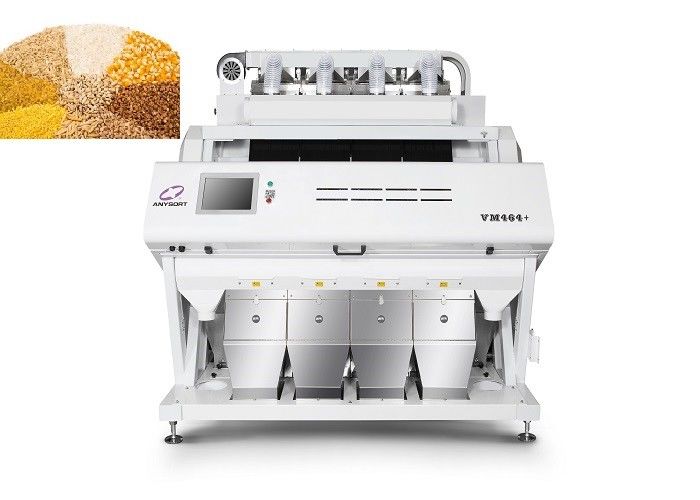 CE Simplified Process Adjusting Parameters Grain Color Sorter with u shaped chutes