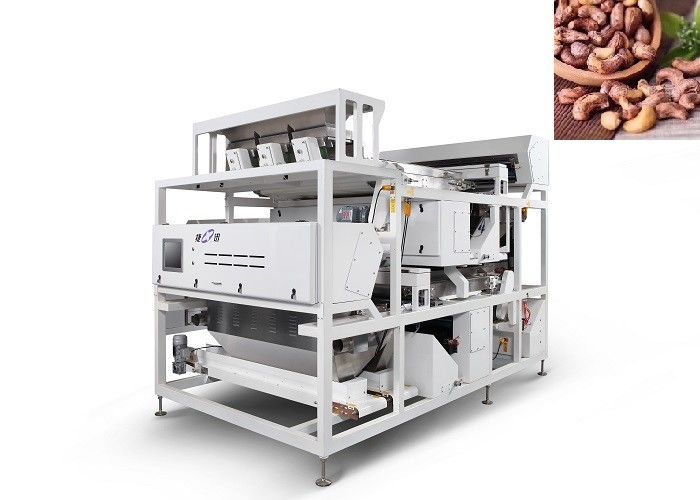 Intelligent Visualization Interaction Nut Color Sorter With Hawk Eye Camera
