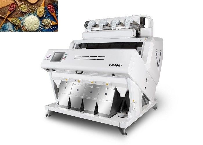AI Variable Light Control Technology Grain Color Sorter Self Cleaning