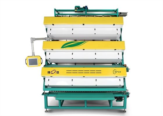 610kg Tea Color Sorter with Intelligent Air Sensing Valve - Simplified Tea Sorting