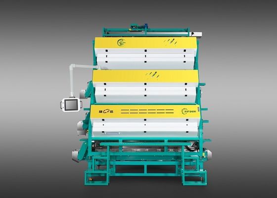 Efficient Tea Color Sorter 380V/50HZ Power Supply 6.2KW Power 99.99% Sorting Accuracy