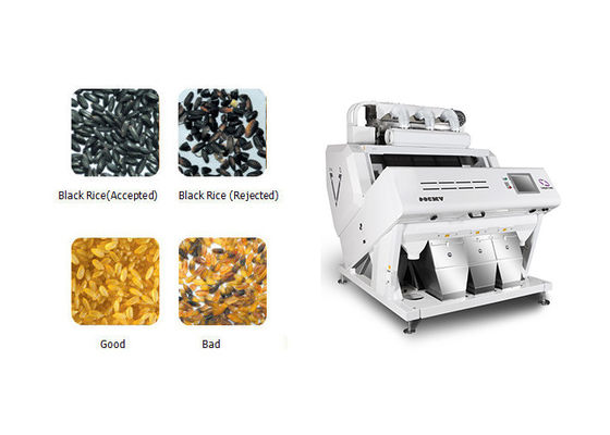 High Precision Color Sorting Machine For Wheat Automatic Dimming Technology